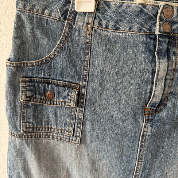Vintage Old Navy Denim Maxi Skirt - Blue - Picture 2 of 6